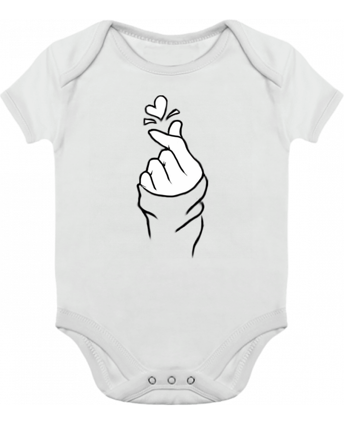 Baby Body Contrast love by DesignMe