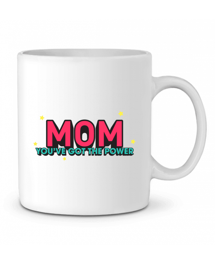 Ceramic Mug Mom you've got the power by tunetoo