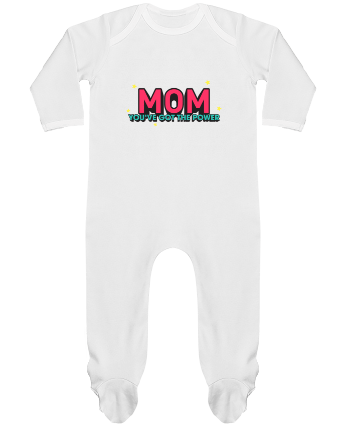 Body Pyjama Bébé Mom you've got the power par tunetoo