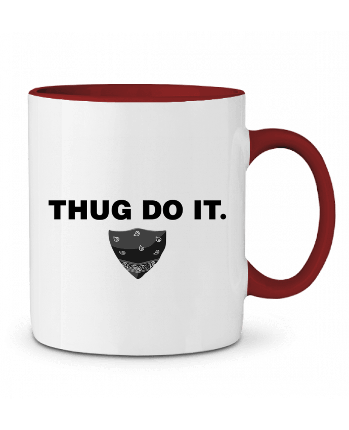 Mug bicolore Thug do it tunetoo