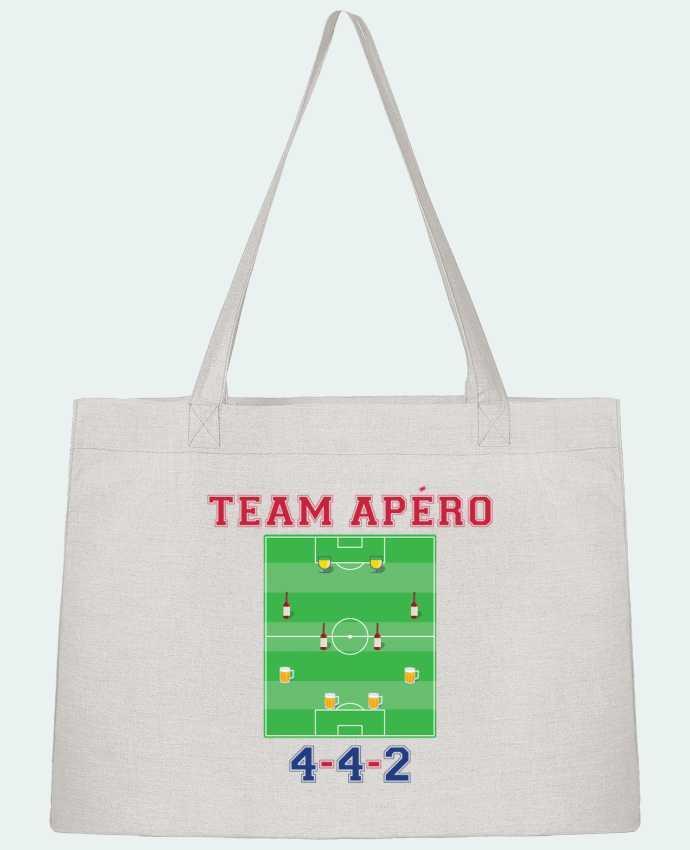 Shopping tote bag Stanley Stella Team apéro football by tunetoo