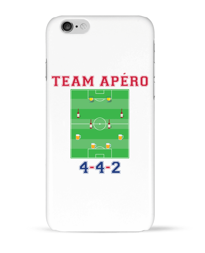 Coque iPhone 6 Team apéro football par tunetoo