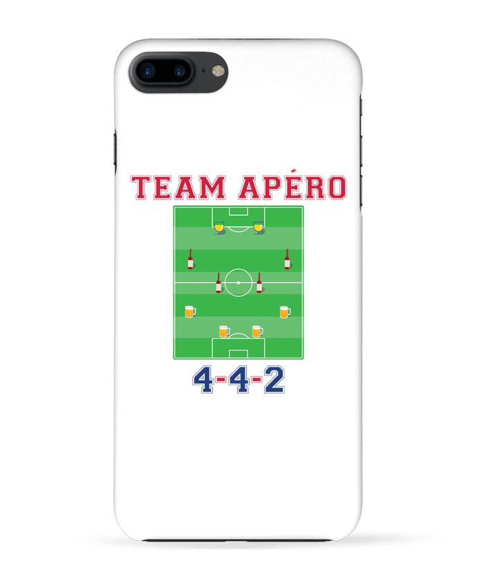 Coque iPhone 7 + Team apéro football par tunetoo