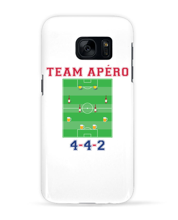 Case 3D Samsung Galaxy S7 Team apéro football by tunetoo