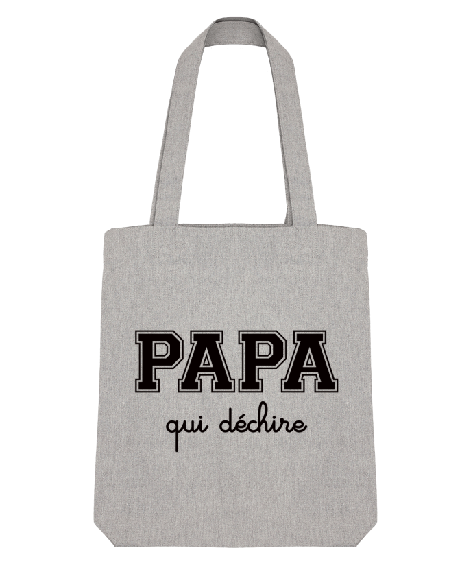 Tote Bag Stanley Stella Papa Qui Déchire by Freeyourshirt.com 