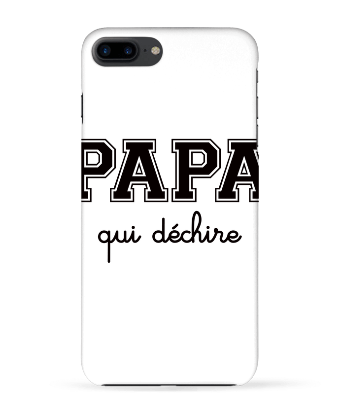 Carcasa Iphone 7+ Papa Qui Déchire por Freeyourshirt.com