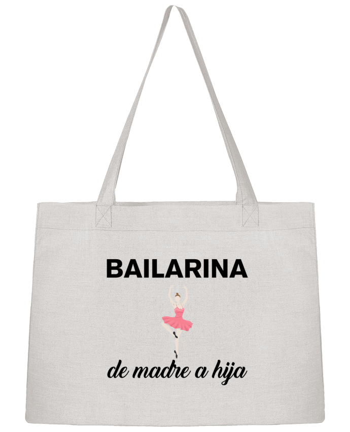 Shopping tote bag Stanley Stella Bailarina de madre a hijo by tunetoo