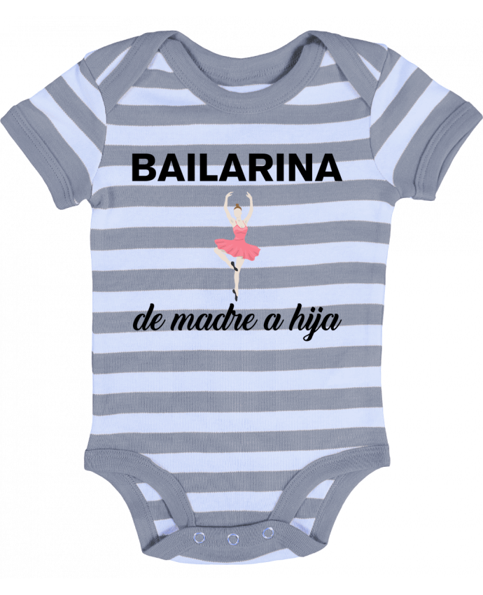 Baby Body striped Bailarina de madre a hijo - tunetoo