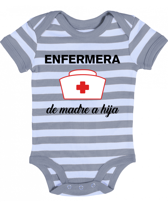 Baby Body striped Enfermera de madre a hija - tunetoo