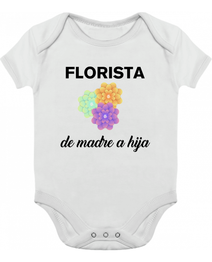 Baby Body Contrast Florista de madre a hija by tunetoo