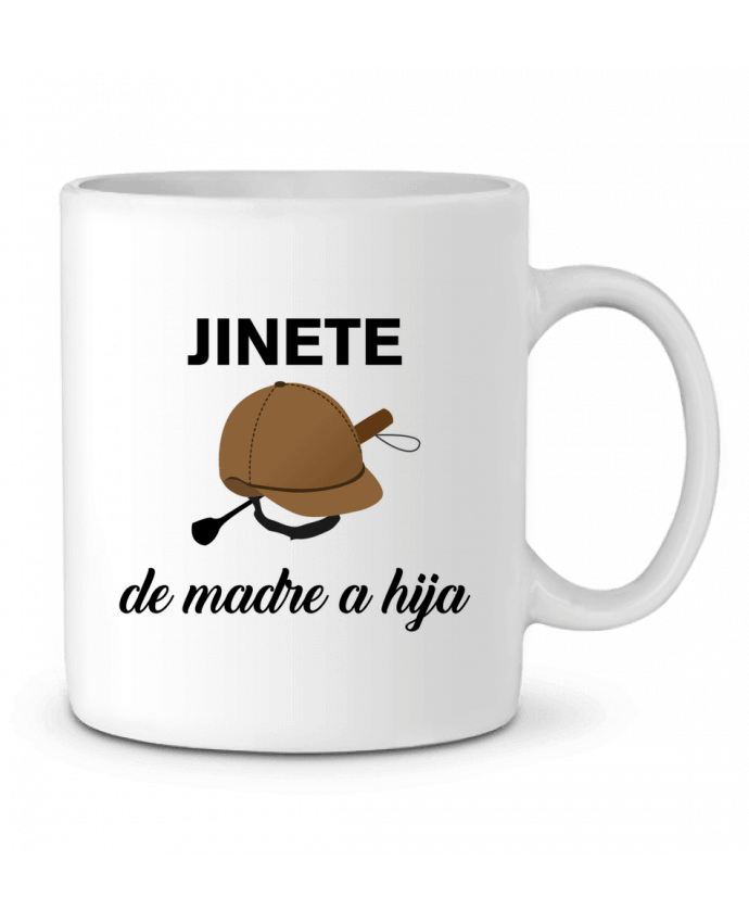Ceramic Mug Jinete de madre a hija by tunetoo