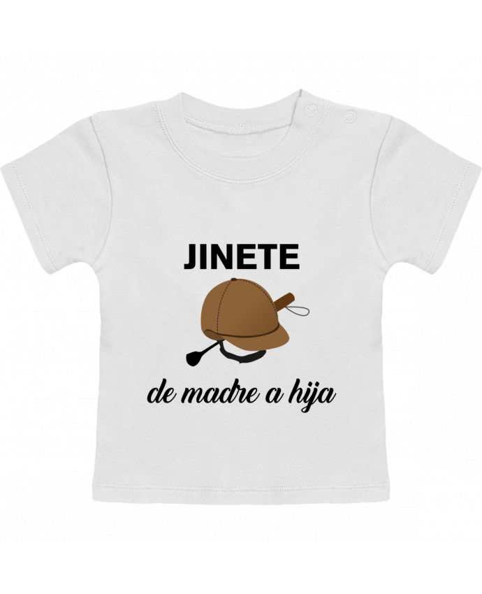 T-shirt bébé Jinete de madre a hija manches courtes du designer tunetoo