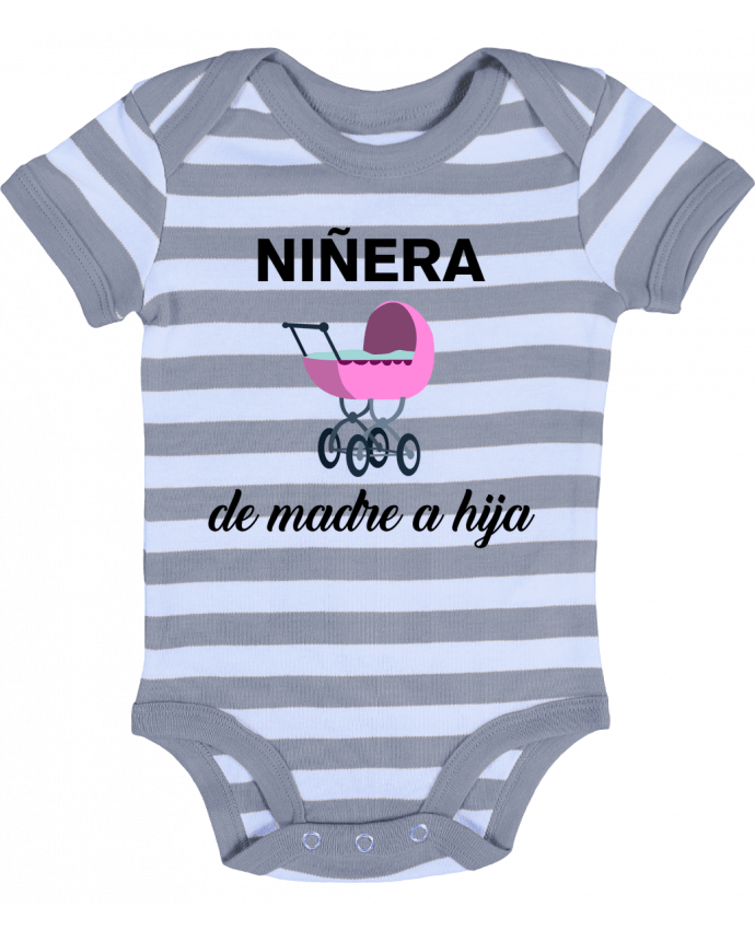 Baby Body striped Niñera de madre a hija - tunetoo