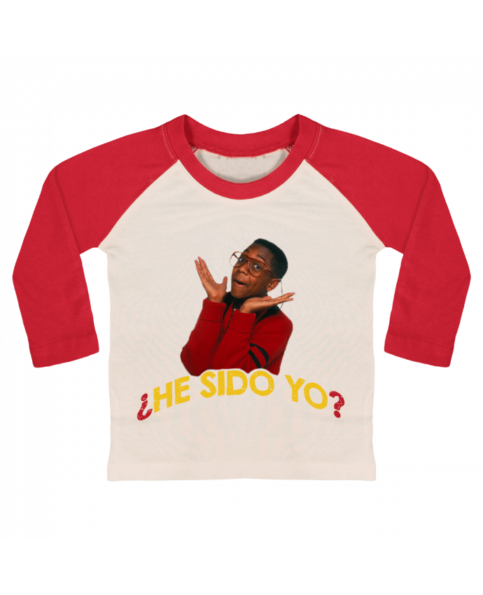 Tee-shirt Bébé Baseball ML Steve Urkel par tunetoo