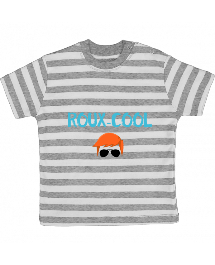 T-shirt baby with stripes Roux-cool by tunetoo