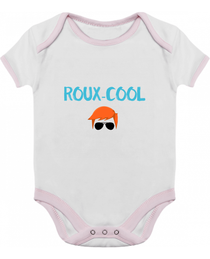 Body bébé manches contrastées Roux-cool par tunetoo