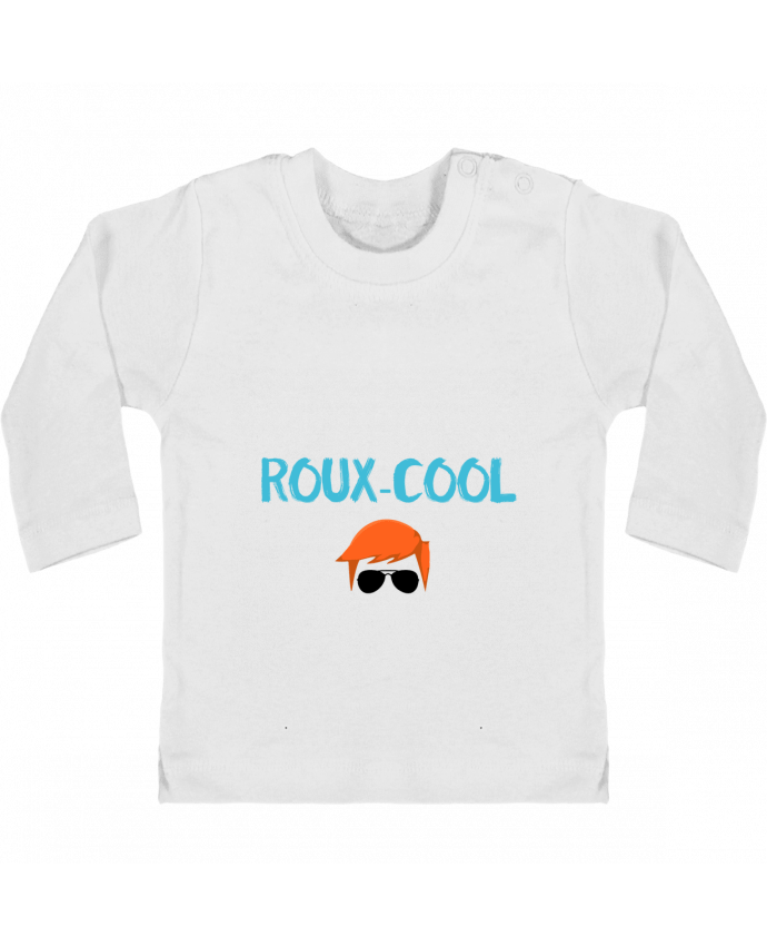 Baby T-shirt with press-studs long sleeve Roux-cool manches longues du designer tunetoo