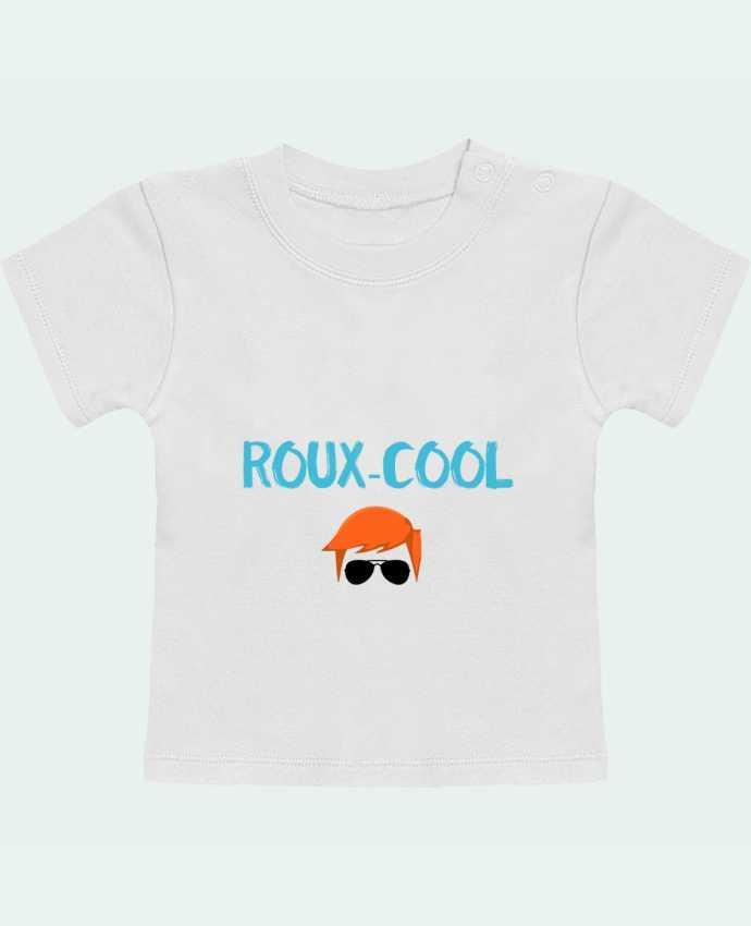 Camiseta Bebé Manga Corta Roux-cool manches courtes du designer tunetoo