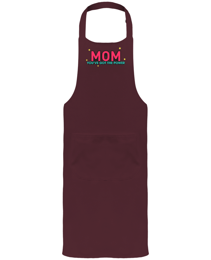 Tablier avec poches Mom you've got the power par tunetoo