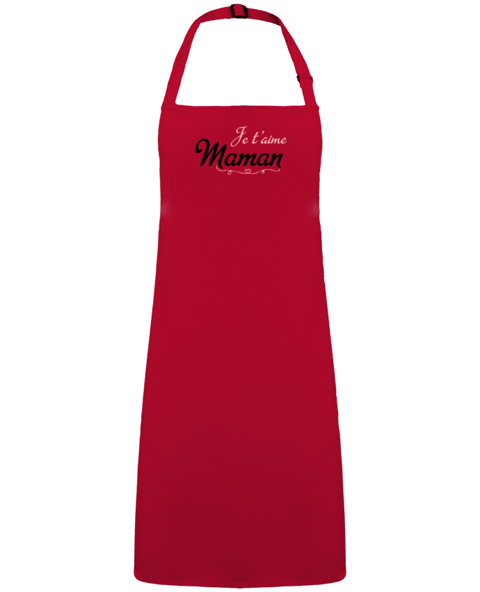 Tablier Je t'aime Maman par  tunetoo