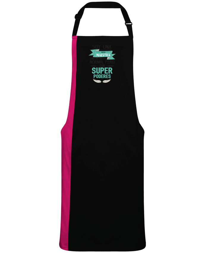 Two-tone long Apron Super maestra by  tunetoo