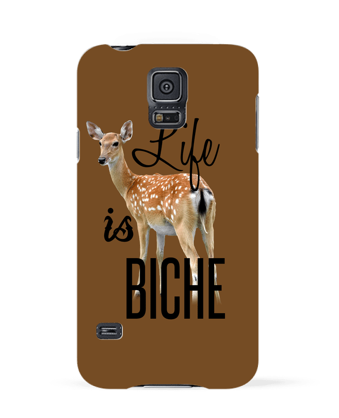 Case 3D Samsung Galaxy S5 Life is a biche by tunetoo