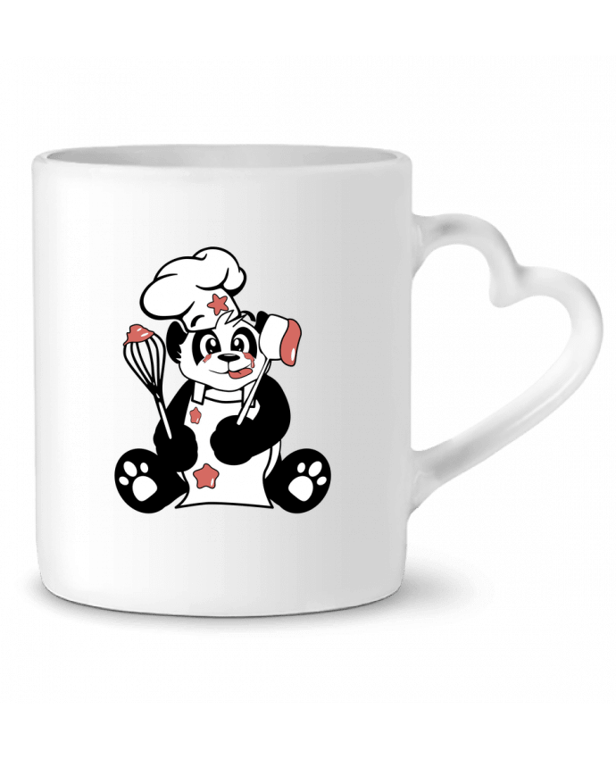 Mug coeur Panda Pot'Chef par CoeurDeChoux