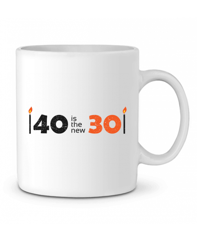 Ceramic Mug 40 is the new 30 by tunetoo