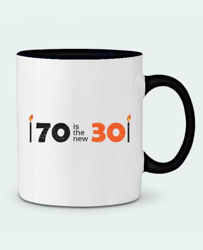 Taza Cerámica Bicolor 70 is the new 30 tunetoo