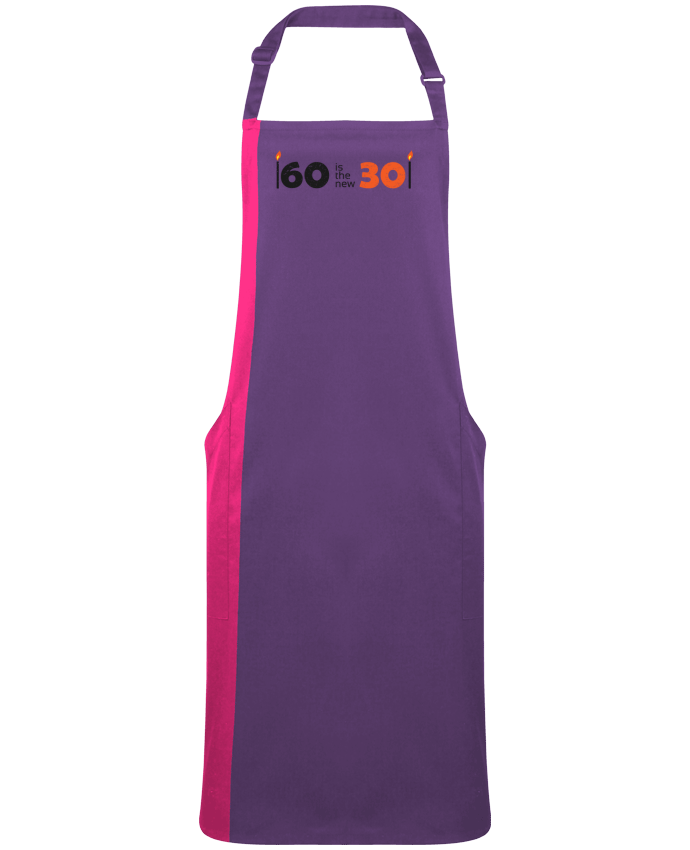 Tablier bicolore 60 is the 30 par  tunetoo