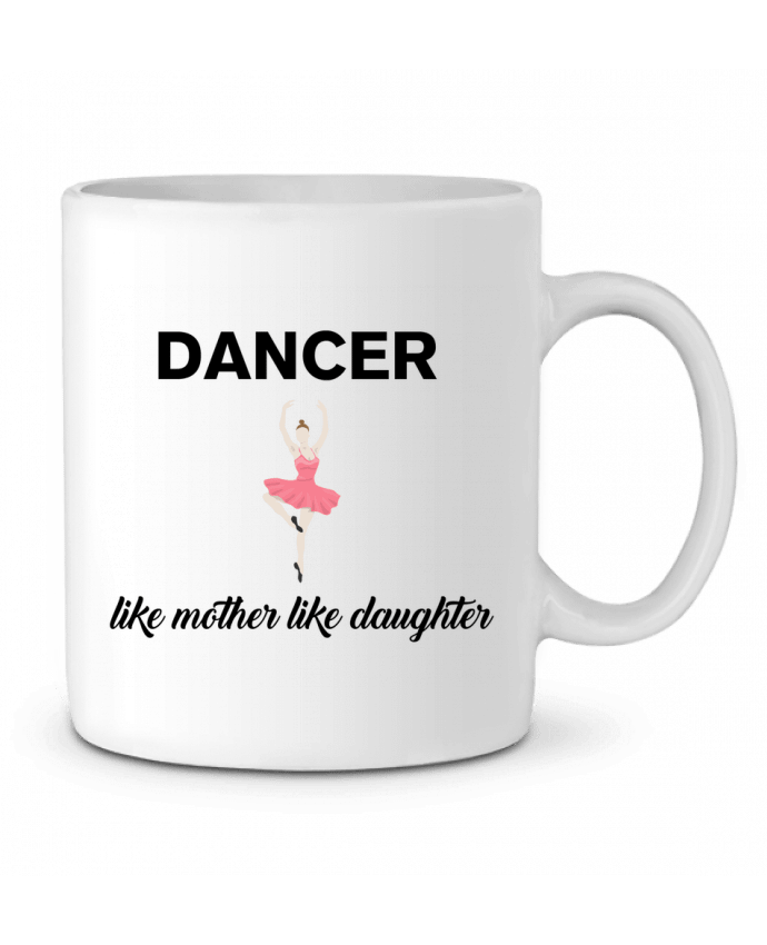 Ceramic Mug Dancer like mother like daughter by tunetoo