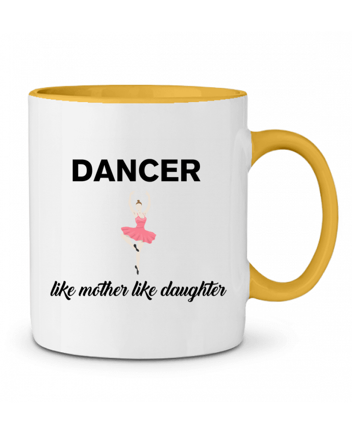 Mug bicolore Dancer like mother like daughter tunetoo