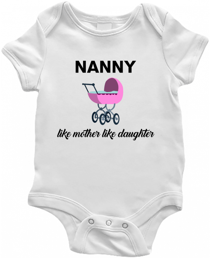 Body bébé Nanny like mother like daughter par tunetoo