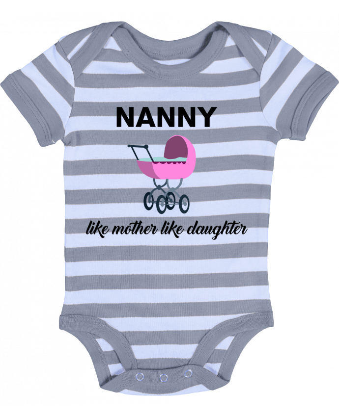 Baby Body striped Nanny like mother like daughter - tunetoo