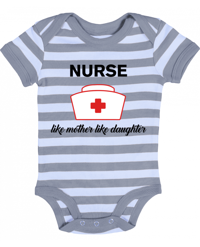 Baby Body striped Nurse like mother like daughter - tunetoo