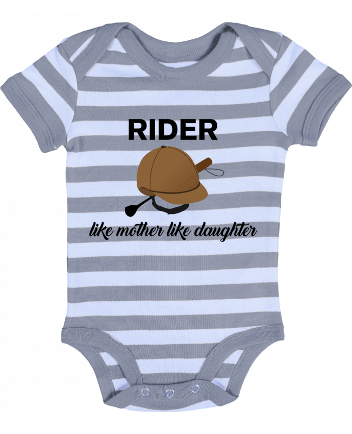 Baby Body striped Rider like mother like daughter - tunetoo