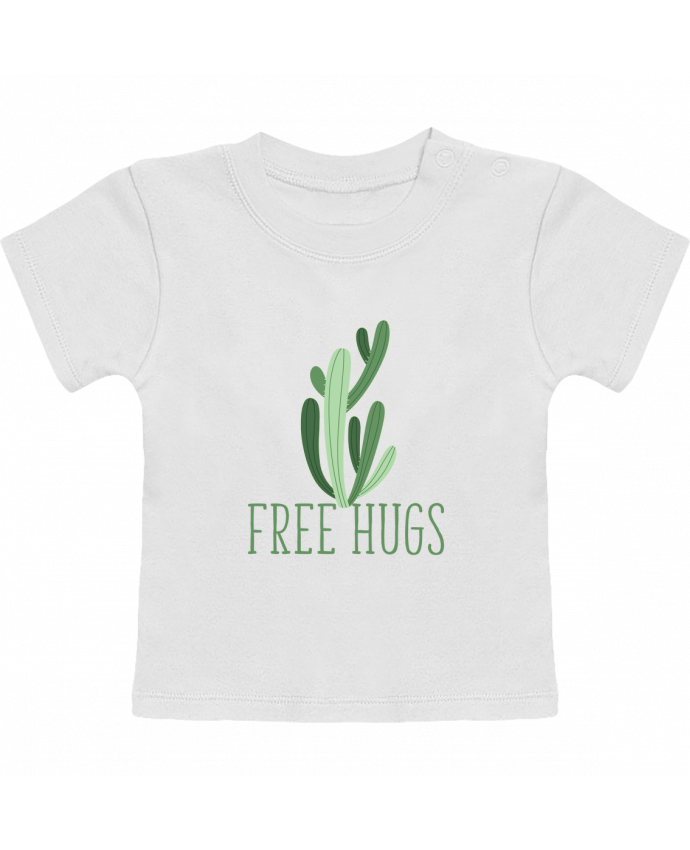 T-shirt bébé Free hugs manches courtes du designer justsayin