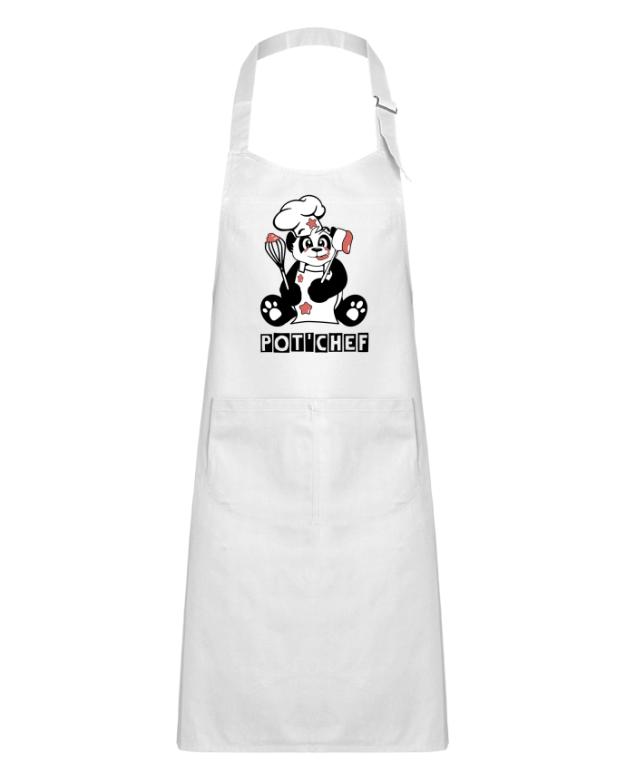 Tablier Enfant Panda Pot'Chef - Typo par CoeurDeChoux