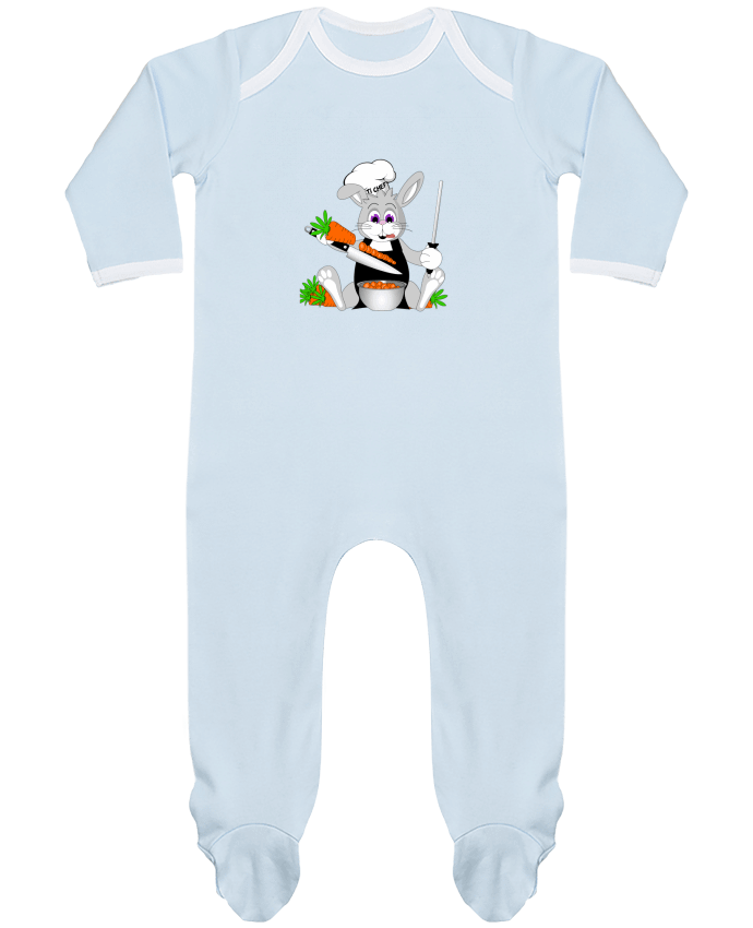 Body Pyjama Bébé Lapin Pot'Chef - sans typo par CoeurDeChoux