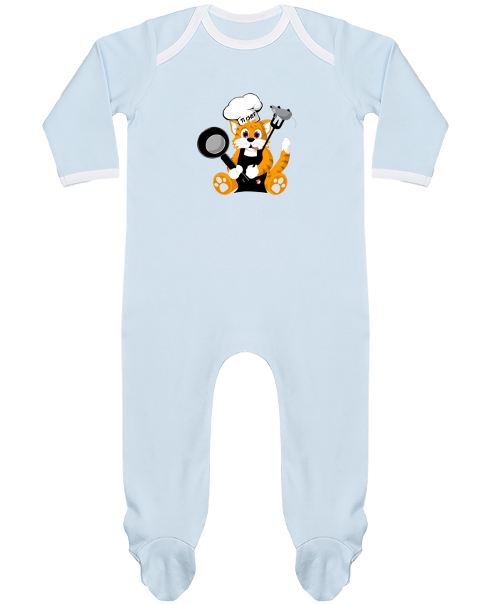 Body Pyjama Bébé Chat Pot'Chef par CoeurDeChoux