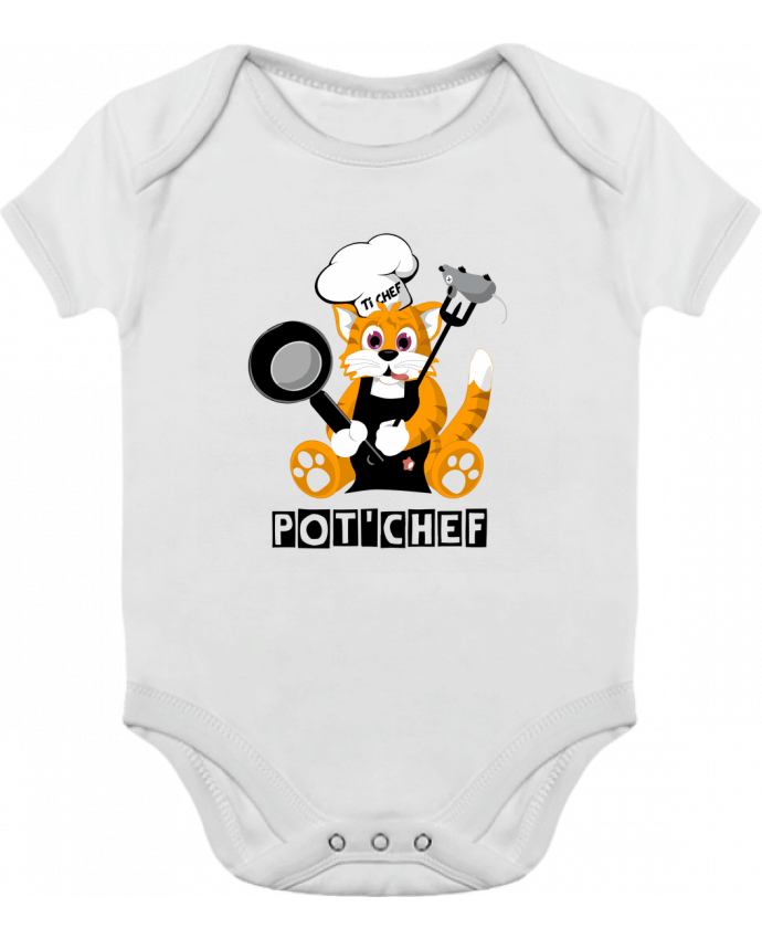 Baby Body Contrast Chat Pot'Chef - typo by CoeurDeChoux