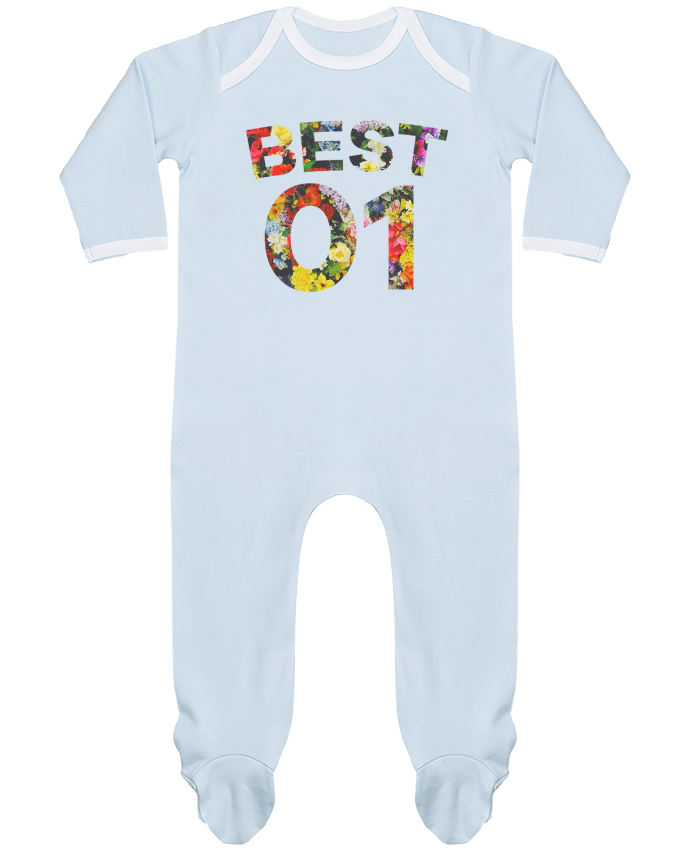 Body Pyjama Bébé BEST FRIENDS FLOWER 1 par tunetoo
