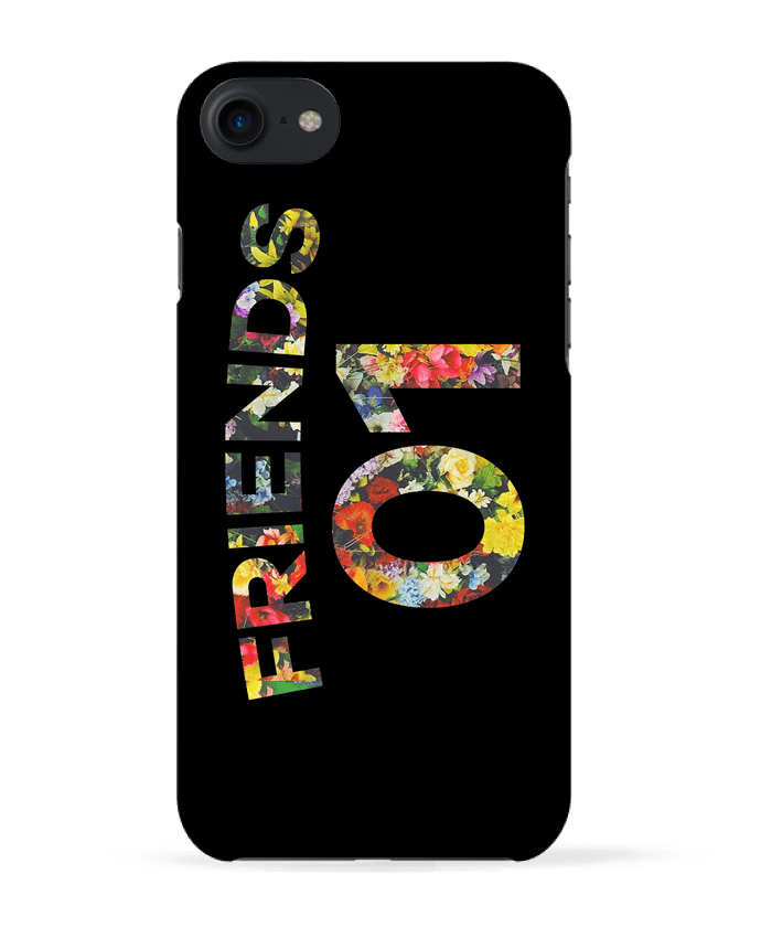 Case 3D iPhone 7 BEST FRIENDS FLOWER 2 de tunetoo