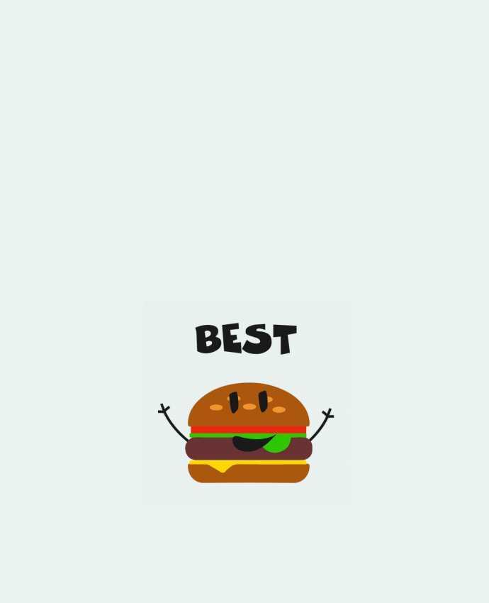 Tote Bag cotton BEST FRIENDS BURGER 1 by tunetoo
