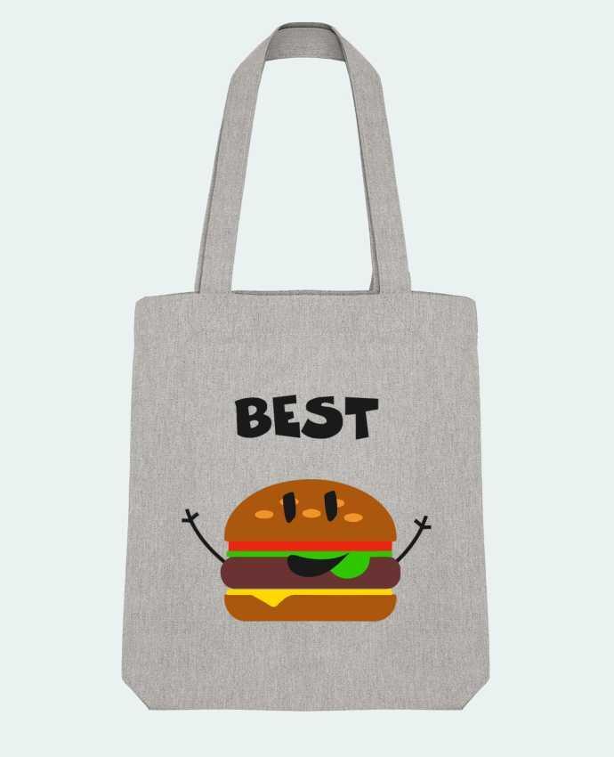 Tote Bag Stanley Stella BEST FRIENDS BURGER 1 by tunetoo 