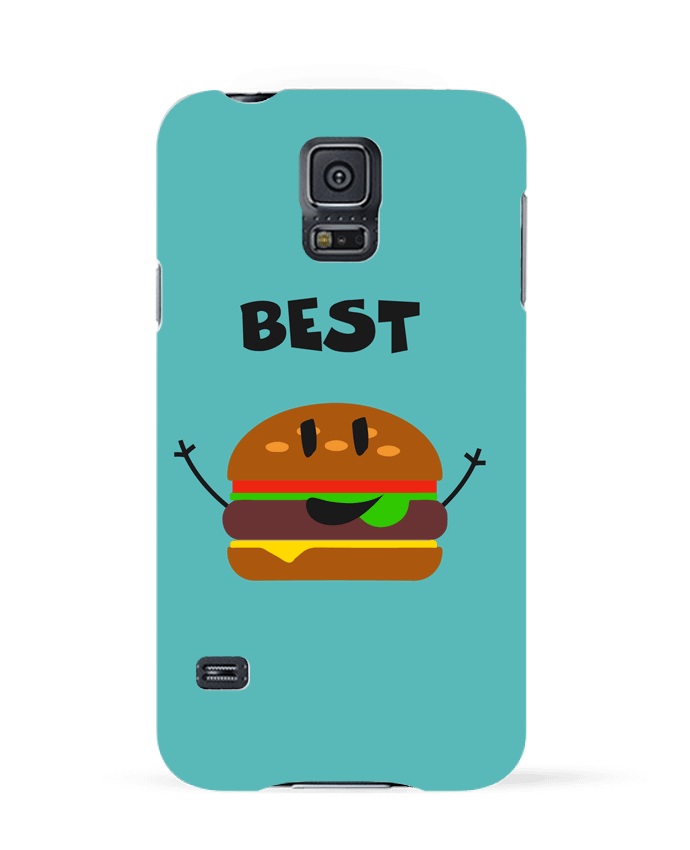 Case 3D Samsung Galaxy S5 BEST FRIENDS BURGER 1 by tunetoo