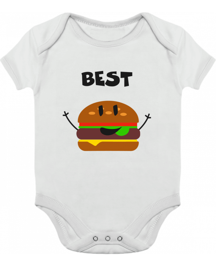 Baby Body Contrast BEST FRIENDS BURGER 1 by tunetoo