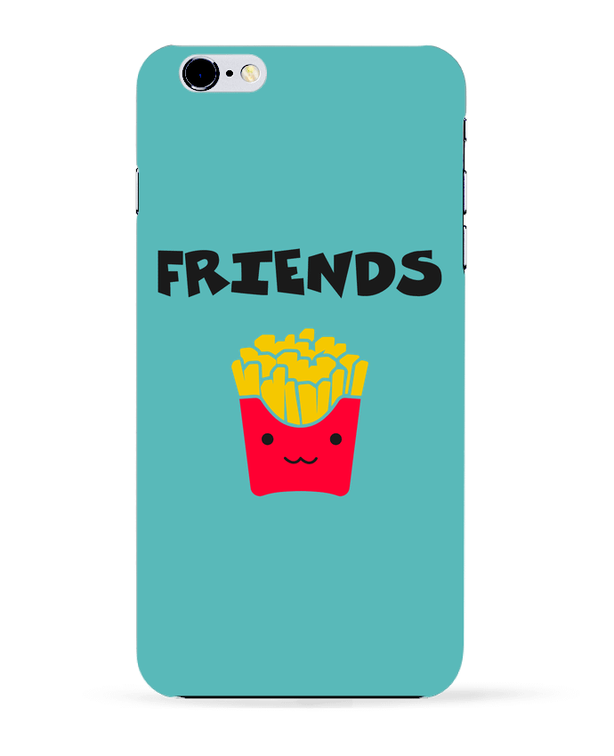 Case 3D iPhone 6+ BEST FRIENDS FRIES de tunetoo