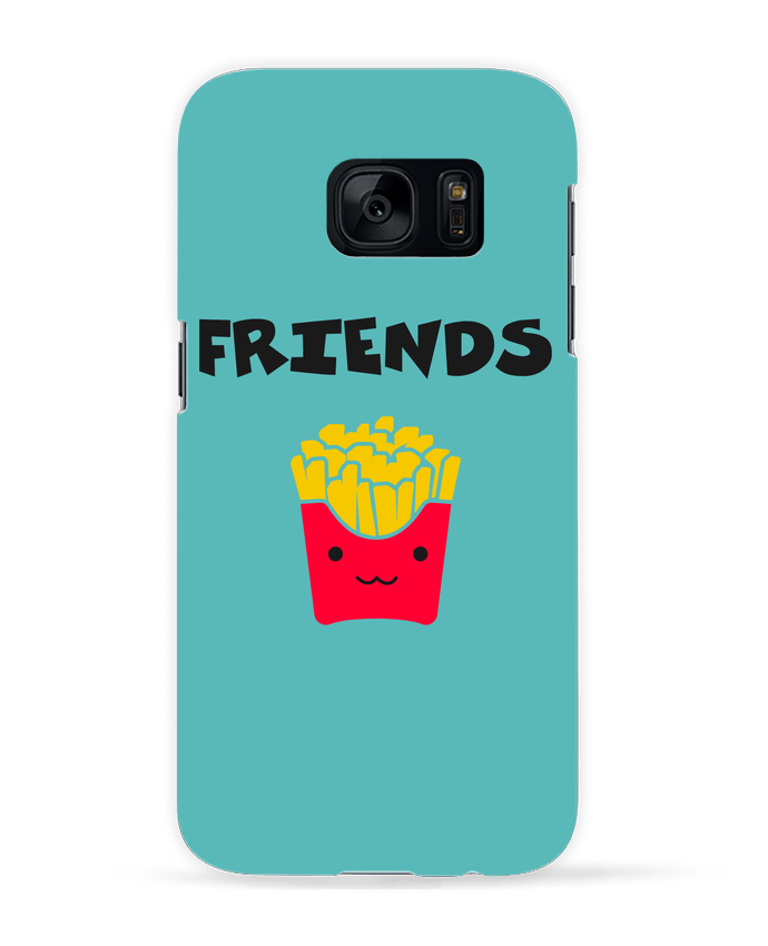 Case 3D Samsung Galaxy S7 BEST FRIENDS FRIES by tunetoo