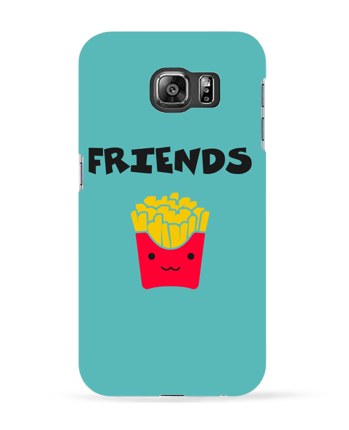 Case 3D Samsung Galaxy S6 BEST FRIENDS FRIES - tunetoo
